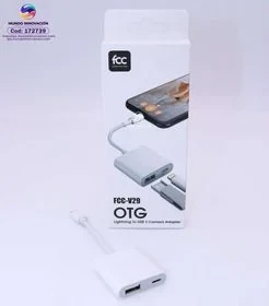 Adaptador OTG 2 en 1 Iphone FCC-V29