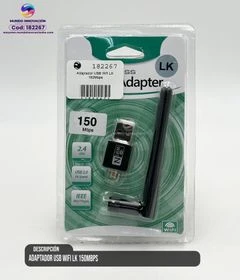 Adaptador USB WIFI LK 150 mbps