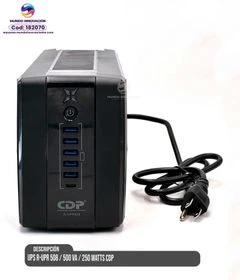 UPS R-UPR 508 / 500 VA/ 250 Watts CDP