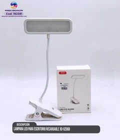 Lámpara Led para Escritorio Recargable XO OZ06B