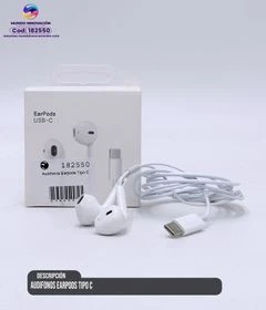 Audífonos EarPods Tipo C