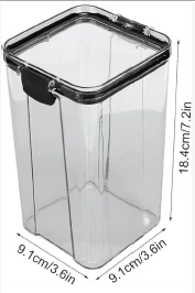 CONTENEDOR GRANOS 18CM 1300ML