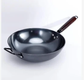 SARTEN WOK DE ACERO AL CARBONO