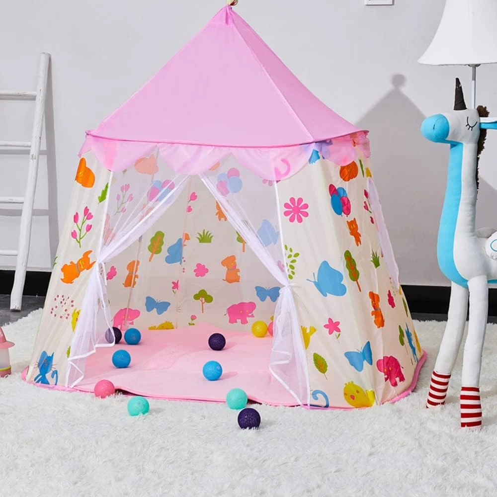 TIENDA DE CAMPAÑAS PARA NIÑA DE PLASTICO