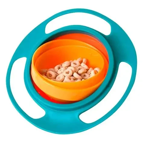 PLATO GIRATORIO DE PLASTICO PARA BEBE