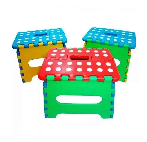 MINI BANQUITOS DE PLASTICO ARMABLE DE COLORES