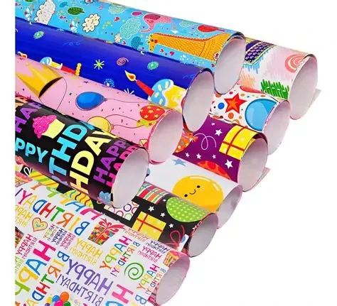 PAPEL DE REGALO PARA CUMPLEAÑOS