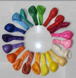 GLOBOS DE LATEX EN BOLSA DE 100 UNIDADE
